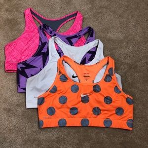 Nike pro, Dry-Fit sports bra bundle
